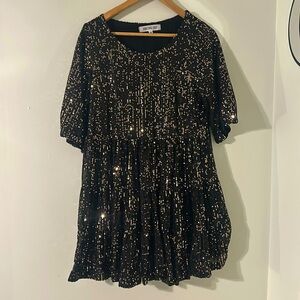 Sequin Mini Dress